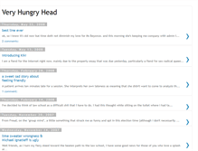 Tablet Screenshot of hungryhead.blogspot.com
