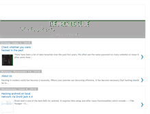 Tablet Screenshot of hackingplayground.blogspot.com