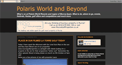 Desktop Screenshot of polarisworldandbeyond.blogspot.com