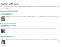 Tablet Screenshot of journeywithpugs.blogspot.com