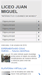 Mobile Screenshot of liceojuanmiguel.blogspot.com