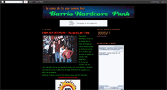 Desktop Screenshot of barriohcpunk.blogspot.com