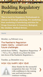 Mobile Screenshot of budding-regulatory-professionals.blogspot.com