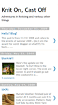 Mobile Screenshot of knitoncastoff.blogspot.com