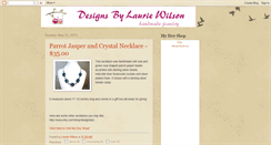 Desktop Screenshot of designsbylaurie.blogspot.com