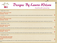 Tablet Screenshot of designsbylaurie.blogspot.com