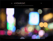 Tablet Screenshot of 4yourent.blogspot.com