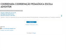 Tablet Screenshot of coordenadaadventor.blogspot.com
