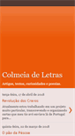 Mobile Screenshot of colmeiadeletras.blogspot.com