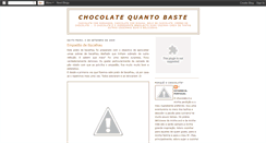 Desktop Screenshot of chocolateqb.blogspot.com