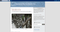 Desktop Screenshot of keepingupwiththeparentalunits.blogspot.com