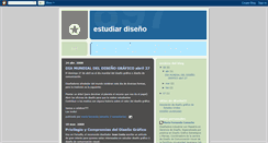 Desktop Screenshot of estudiardiseno.blogspot.com