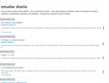 Tablet Screenshot of estudiardiseno.blogspot.com
