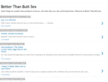 Tablet Screenshot of betterthanbuttsex.blogspot.com