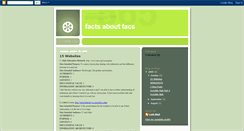 Desktop Screenshot of factsaboutfacs.blogspot.com