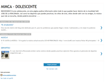 Tablet Screenshot of mimcadolescente.blogspot.com