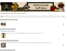 Tablet Screenshot of jackiesuniquecraftdecor.blogspot.com