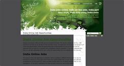 Desktop Screenshot of india-jobsonline.blogspot.com