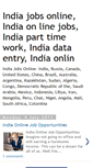 Mobile Screenshot of india-jobsonline.blogspot.com