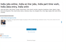 Tablet Screenshot of india-jobsonline.blogspot.com