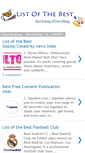 Mobile Screenshot of list-of-the-best.blogspot.com
