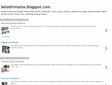 Tablet Screenshot of beladirimania.blogspot.com