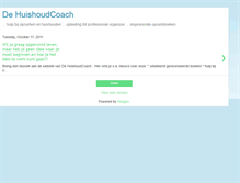 Tablet Screenshot of huishoudcoach.blogspot.com