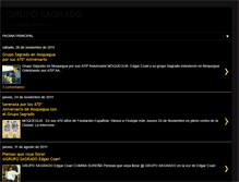 Tablet Screenshot of gruposagrado.blogspot.com
