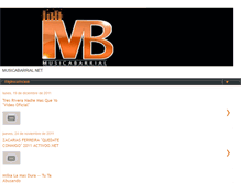 Tablet Screenshot of musicabarriall.blogspot.com