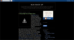 Desktop Screenshot of mlmbackup.blogspot.com