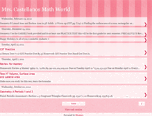 Tablet Screenshot of castellanosmathisfun.blogspot.com