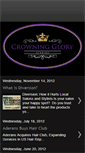 Mobile Screenshot of crowningglorystudios.blogspot.com