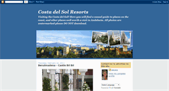 Desktop Screenshot of costa-del-sol-resorts.blogspot.com