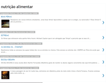 Tablet Screenshot of nutricaoalimentar.blogspot.com