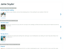 Tablet Screenshot of jaimesnyder.blogspot.com