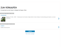 Tablet Screenshot of ferienwohnung-gedania.blogspot.com