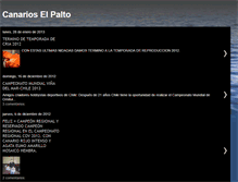 Tablet Screenshot of canarioselpalto.blogspot.com