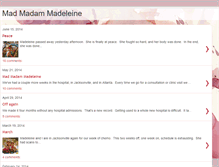 Tablet Screenshot of madmadammadeleine.blogspot.com