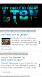 Mobile Screenshot of lettherebenight.blogspot.com