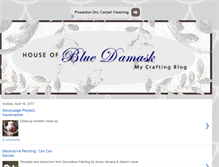 Tablet Screenshot of bluedamask.blogspot.com