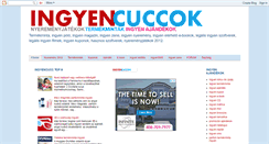 Desktop Screenshot of ingyencucc.blogspot.com
