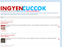 Tablet Screenshot of ingyencucc.blogspot.com