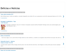 Tablet Screenshot of deliciasenoticias.blogspot.com