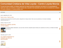 Tablet Screenshot of loyolamurcia.blogspot.com