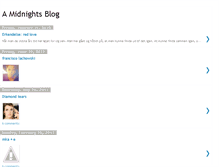 Tablet Screenshot of amidnightsblog.blogspot.com