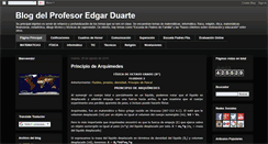 Desktop Screenshot of profeedgarduarte.blogspot.com