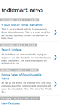 Mobile Screenshot of indiemartlive.blogspot.com