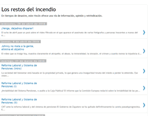 Tablet Screenshot of losrestosdelincendio.blogspot.com