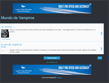 Tablet Screenshot of mundodevampiros2010.blogspot.com
