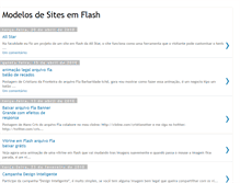 Tablet Screenshot of modelosdesitesemflash.blogspot.com